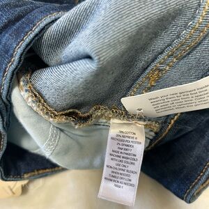 St. John's Bay Dark Blue Straight Leg Jeans